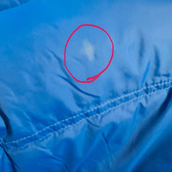 Boy’s Lands End Puffer Vest Blue Size 7 - Picture 5 of 6